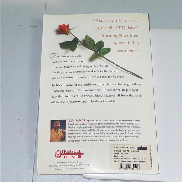 Woman, Thou Art Loosed Book by TD Jakes - Picture 2 of 3